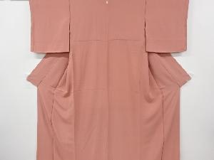 リサイクル　一つ紋色無地着物